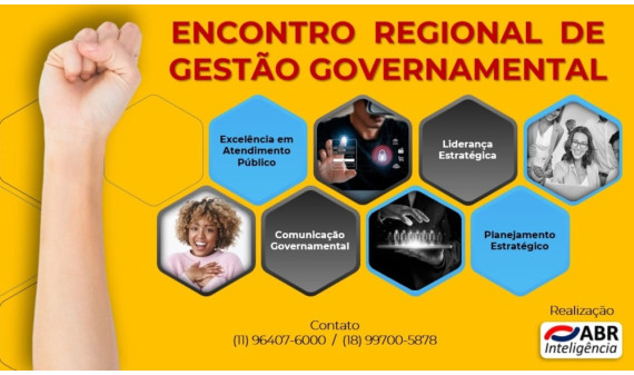 ENCONTRO REGIONAL GESTÃO GOVERNAMENTAL - 05 DE OUTUBRO - 2023 - JALES SP