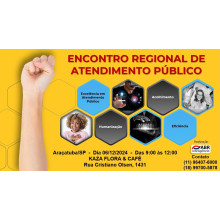 ENCONTRO REGIONAL DE ATENDIMENTO PÚBLICO - ARAÇATUBA/SP - 06/12/2024