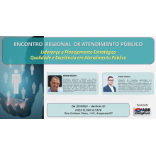 ENCONTRO REGIONAL DE ATENDIMENTO PÚBLICO - ARAÇATUBA/SP - 25/10/2024
