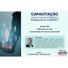 CAPACITAÇÃO GESTÃO E PROCESSOS ADMINISTRATIVOS - LEI 13.460/2017 - 06 DE NOVEMBRO DE 2025 - ARAÇATUBA/SP