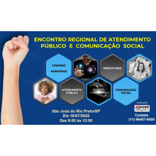 ENCONTRO REGIONAL DE ATENDIMENTO PÚBLICO E COMUNICAÇÃO SOCIAL - 18 DE JULHO DE 2025 - SÃO JOSÉ DO RIO PRETO/SP