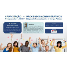 CAPACITAÇÃO GESTÃO E PROCESSOS ADMINISTRATIVOS - LEI 13.460/2017 - 18 DE NOVEMBRO DE 2025 - ARAÇATUBA/SP
