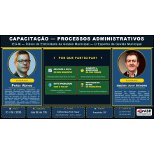 CAPACITAÇÃO EM PROCESSOS ADMINISTRATIVOS - (IEG-M) - 03 DE JUNHO DE 2026 - ARAÇATUBA/SP