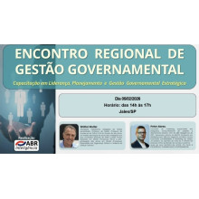 ENCONTRO REGIONAL DE GESTÃO GOVERNAMENTAL - 05 DE FEVEREIRO DE 2026 - JALES/SP